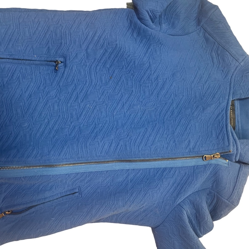 NWT Marc by Marc Jacobs Cleo Quilted Jacket in Nautical Blue - Picture 6 of 12